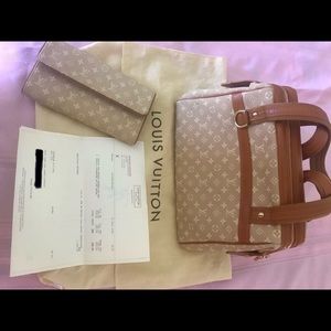 LV Porte-Tresor wallet and Josephine pm bag